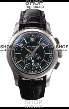 Patek Philippe 5205 Complications Moonphase Green Dial 1:1 Mirror Swiss Replica Watch