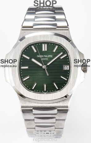 Patek Philippe Super Clone Nautilus 5711 Green Dial 1:1 Mirror Watch 
