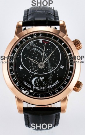 Patek Philippe 6104R Grand Complications Superclone Watch in Rose Gold