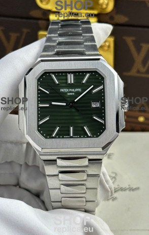 Patek Philippe Cubitus 5821 904L Steel Casing Green Dial Swiss Replica Watch 