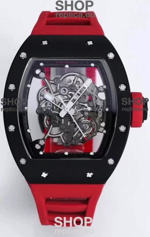 Richard Mille RM055 Ceramic Casing with Genuine Tourbillon Super Clone Watch