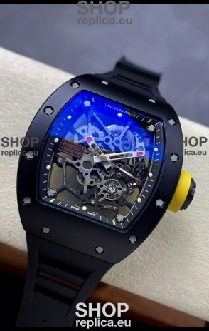 Richard Mille RM035 AMERICAS Black DLC Casing 1:1 Swiss Replica Watch 