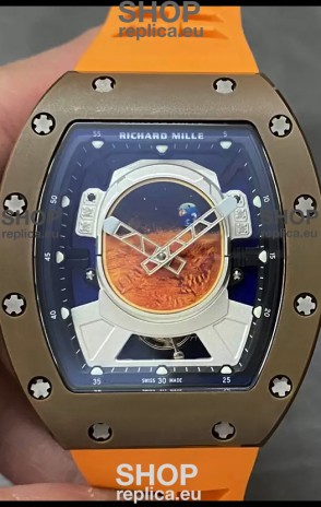 Richard Mille RM52-02 Limited Edition Pharrell Williams Genuine Tourbillon 1:1 Replica Watch 