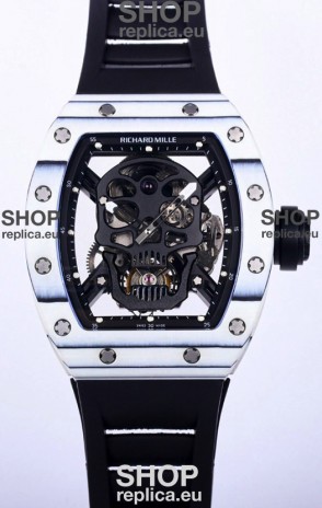 Richard Mille RM052-1 Tourbillon in White NTPT Carbon Casing - 1:1 Mirror Quality