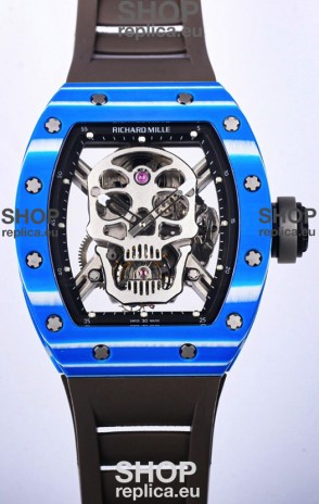 Richard Mille RM052-1 Tourbillon in Blue NTPT Carbon Casing - 1:1 Mirror Quality