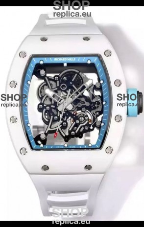 Richard Mille Super Clone RM055 Ceramic Casing with Genuine Tourbillon Watch 