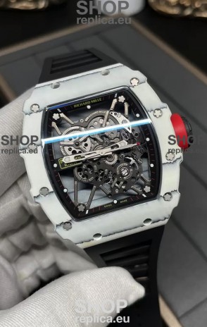 Richard Mille RM35-01 Rafael Nadal Carbon Fiber Casing with Genuine Tourbillon Super Clone Watch