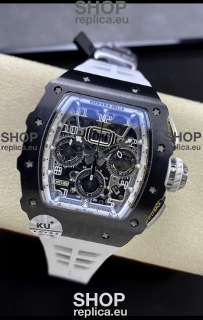 Richard Mille RM11-03 Titanium/Black Ceramic 1:1 Mirror Quality Swiss Replica Watch