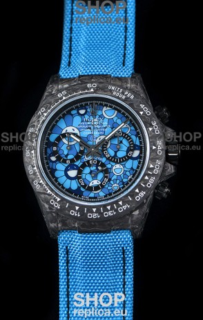 Rolex Daytona CHRONUSART Forged Cabon Casing 1:1 Mirror Replica Multicolored Dial