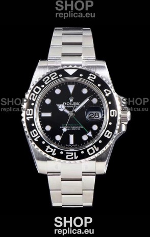 Rolex GMT Master II 116710LN Ceramic Bezel Cal.3186 Movement Swiss Replica - Ultimate 904L Steel Watch