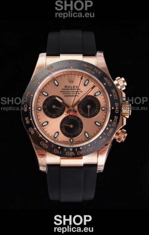 Rolex Daytona 116515LN Everose Gold Original Cal.4130 Movement - 1:1 Mirror 904L Steel Watch
