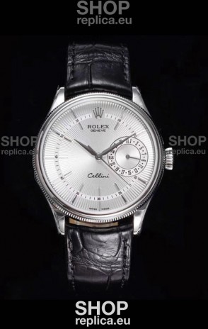 Rolex Cellini Date Ref#50519 Replica 1:1 Mirror 904L Steel Watch White Dial