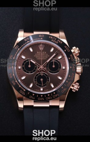 Rolex Daytona 116515LN-0041 Everose Gold Original Cal.4130 Movement - 1:1 Mirror 904L Steel Watch