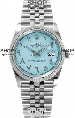 Rolex Datejust M126234 36MM ETA3235 Tiffany Blue Dial - 904L Steel Casing 