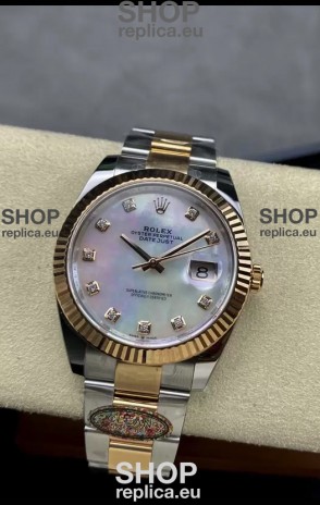 Rolex Datejust 126331 41MM ETA 3235 Swiss 1:1 Mirror Replica Watch in Rose Gold 904L Steel
