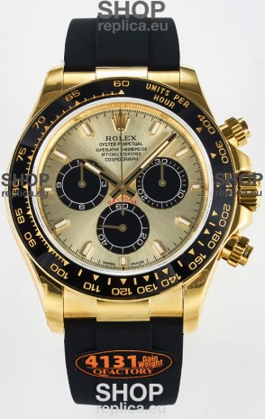 Rolex Cosmograph Daytona M126518 Yellow Gold Casing and Gold Dial Original Cal.4131 Movement