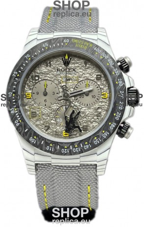 Rolex Cosmograph Daytona DiW Space Mission Carbon Fiber Watch Cal.4130 Movement