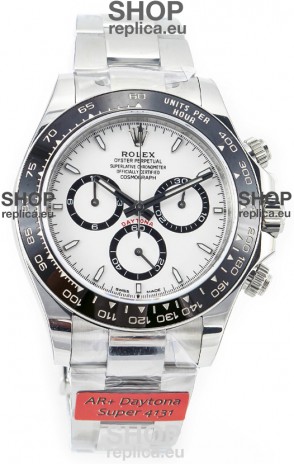 Rolex Cosmograph Daytona Panda 126500 White Dial Cal.4131 Movement - 904L Steel Watch