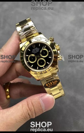 Rolex Cosmograph Daytona M126518 Yellow Gold Casing and Black Dial Original Cal.4131 Movement