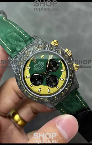 Rolex Cosmograph Daytona DiW Edition Carbon Fiber Watch - Cal.4130 Movement 
