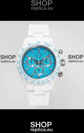 Rolex Daytona AET Remould Blue Dial Full Ceramic Strap Watch in Cal.4130 Movement