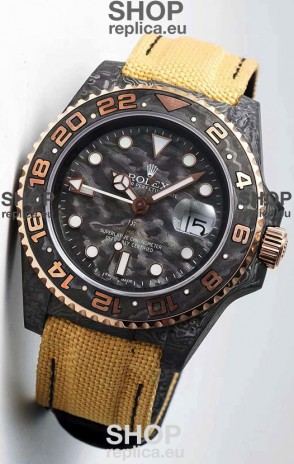 Rolex GMT Masters II DiW Edition Swiss Replica Watch - 1:1 Mirror Replica Rose Gold