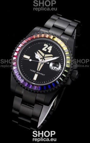 Rolex Submariner Swiss Kobe Bryant Edition Swiss Replica Watch in PVD Coated Case
