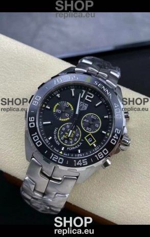 Tag Heuer F1 Edition Swiss Quartz Watch in Grey Dial Stainless Steel Casing 