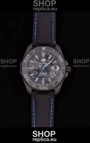 Tag Heuer Aquaracer Calibre 5 Titanium Carbon 41MM 1:1 Mirror Replica Watch 