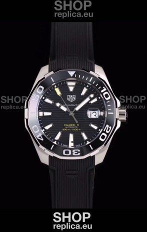 Tag Heuer Aquaracer Calibre 5 1:1 Mirror Replica Watch Black Dial