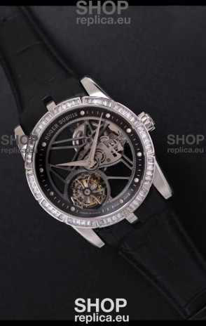 Roger Dubuis Excalibur Spider Flying Tourbillon Skeleton Titanium Casing 1:1 Mirror Swiss Watch