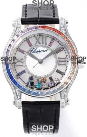 Chopard Happy Sport Swiss Automatic Replica Watch - Steel Casing - 36MM Wide 