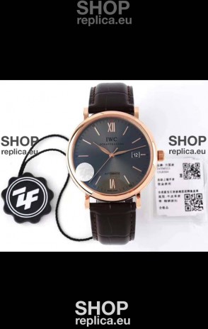 IWC Portofino Automatic 1:1 Mirror Quality Rose Gold Casing Swiss Replica Watch