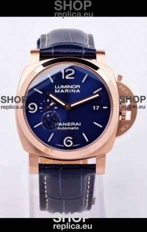 Panerai Luminor Marina PAM1112 Rose Gold 1:1 Mirror Quality Swiss Replica Watch 