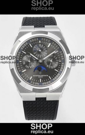 Vacheron Constantin Overseas Perpetual Calendar Ultra-Thin Grey Dial Steel Casing Replica