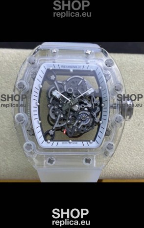 Richard Mille RM35-02 Transparent Casing Swiss Replica Watch  Richard Mille RM35-02 Transparent Casing Swiss Replica Watch