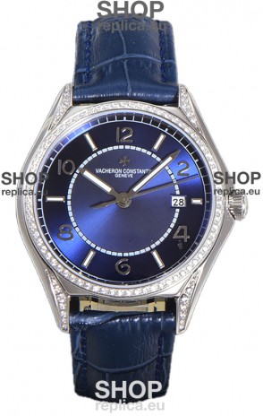 Vacheron Constantin Fiftysix Edition 904L Steel 1:1 Mriror Replica Blue Dial 