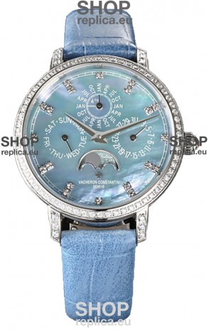 Vacheron Constantin Traditionelle Perpetual Calendar Ultra-Thin White Gold Plating