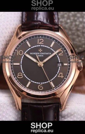 Vacheron Constantin FiftySix Rose Gold Watch in 1:1 Mirror Replica Watch