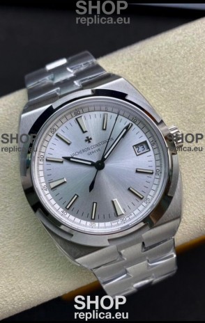 Vacheron Constantin Overseas 1:1 Mirror Swiss Replica Watch in Steel Dial - Steel Strap 