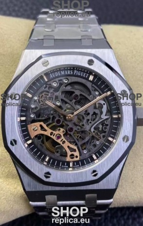 Audemars Piguet Royal Oak Double Balance Wheel Openworked Edition 1:1 Mirror Swiss Replica Watch 
