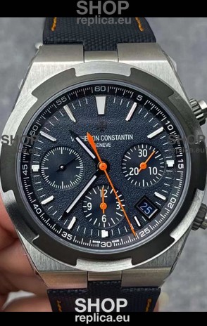 Vacheron Constantin Overseas Chronograph Swiss Replica Watch in Titanium Casing