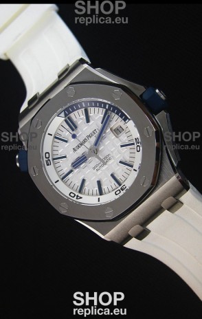 Audemars Piguet Royal Oak New Diver 1:1 Swiss Replica Watch in White
