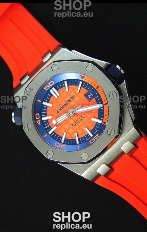 Audemars Piguet Royal Oak Offshore Diver Japanese Automatic Replica Watch in Orange