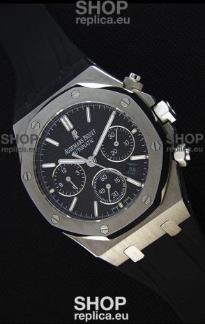 Audemars Piguet Royal Oak Chronograph Black Dial - 1:1 Mirror Replica Watch 