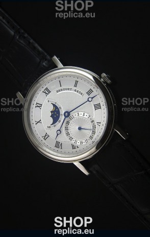 Breguet Classique Moonphase Stainless Steel Swiss Replica Watch