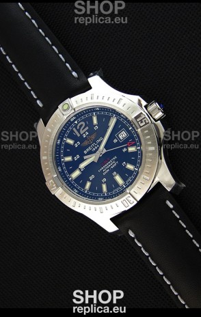 Breitling Chronometre COLT 41 Blue Dial Swiss Automatic Replica Watch 