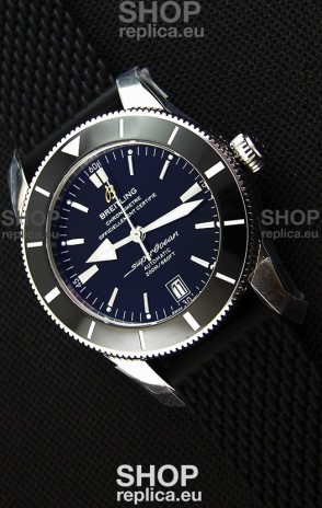 Breitling SuperOcean Heritage II B20 42MM Black Dial Swiss Replica Watch - 1:1 Mirror Edition