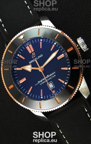 Breitling SuperOcean Heritage II B20 44MM Black Dial Two Tone Bezel 1:1 Mirror Replica