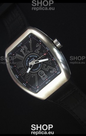 Franck Muller Vanguard Swiss Replica Watch in Stainless Steel Case